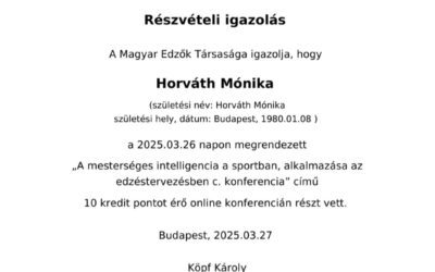 Siker elméletben is!