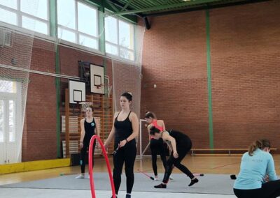 Ezüst lótusz Ritmikus Sport Gimnasztika Egyesület edzés